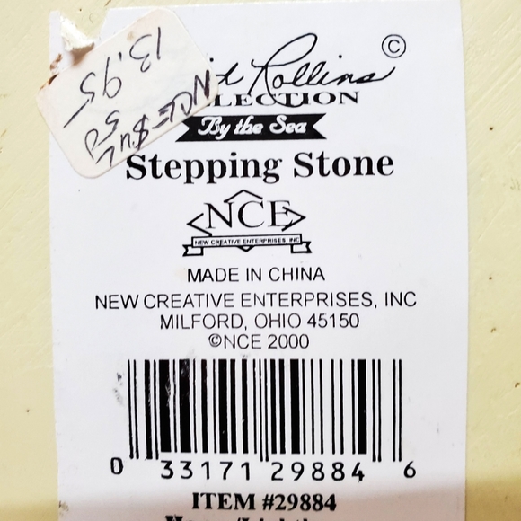 Faith Rollins Collection Lighthouse Stepping Stone Plaque Wall Hanging - Picture 3 of 3